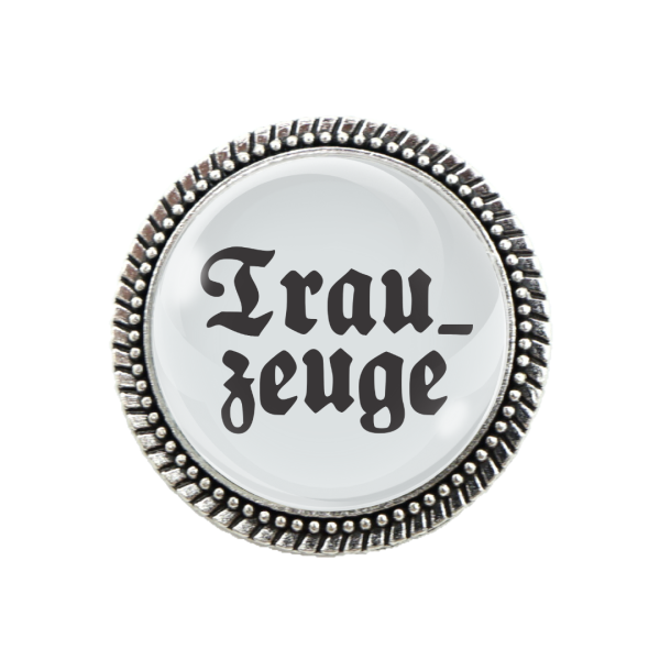 „Stilvolles Geschenk für den Trauzeugen: Gaudi-Brosche“